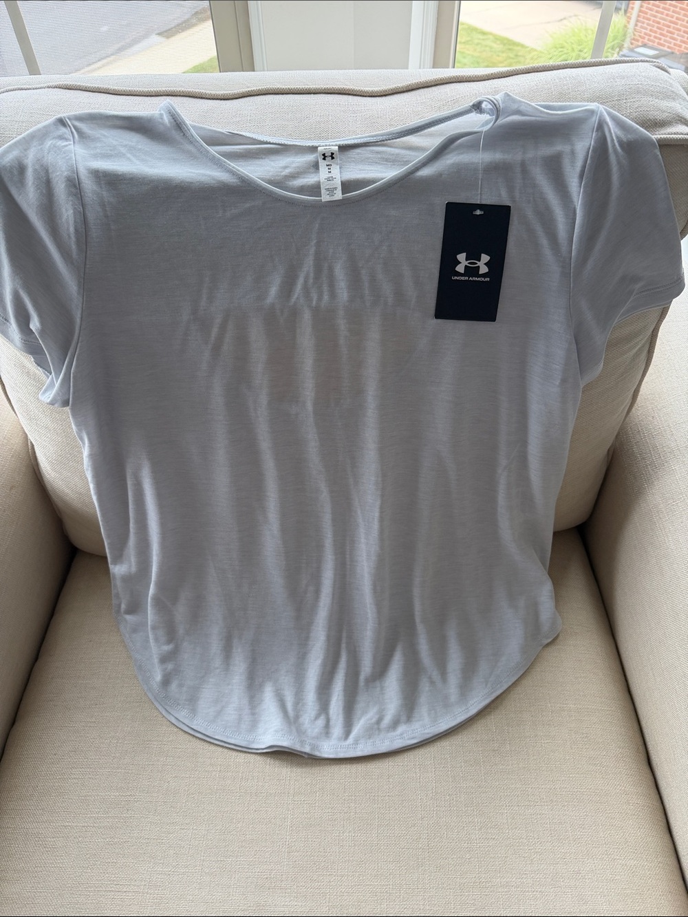 Under Armour Women’s Light Blue Short Sleeve Tee